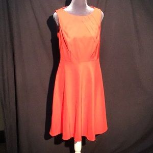 ABG orange sleeveless dress size 8